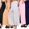 Women's Palazzo Pants – Soft Rayon Pack of 5