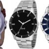 Dial Analog Watches Combo Look Like Handsome for Boys and Mens Pack of - 3