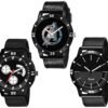 Analog Black Dial Pu Blet Watches Combo For Boys And Mens Pack Of - 3